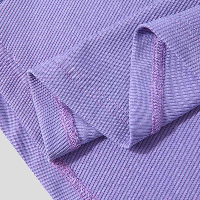 Débardeur en polyester uni à col rond