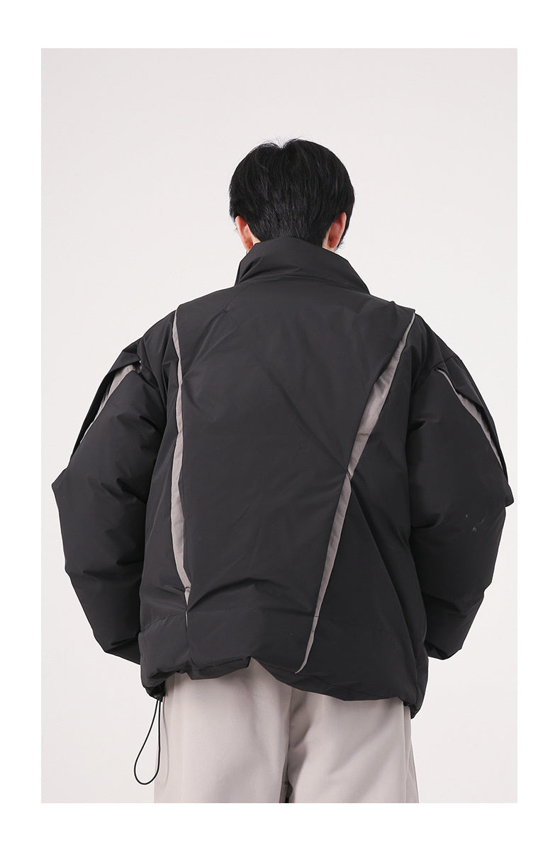 Winter Peak-A-Boo Color Jacket