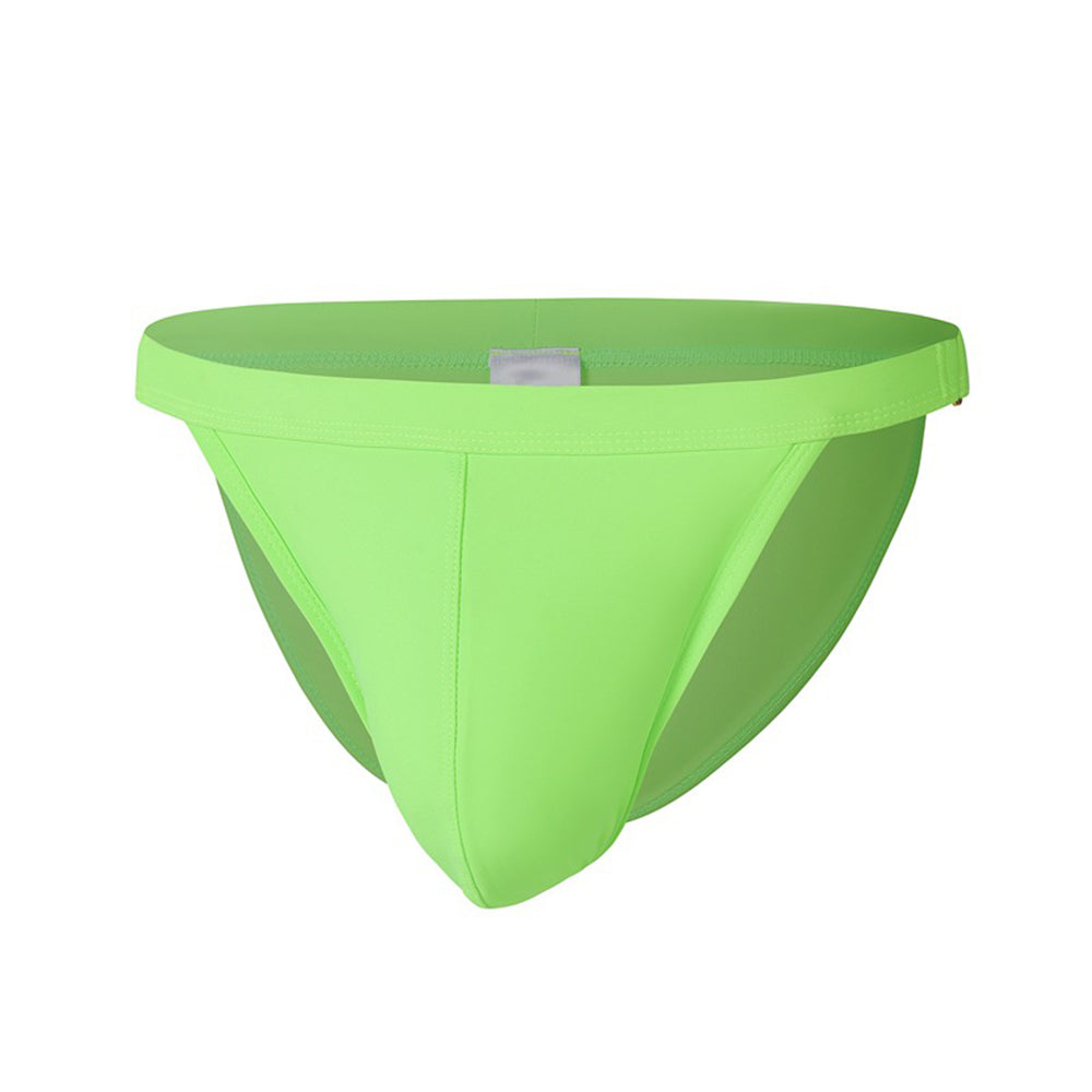 Solid Color Low Waist Brief Underwear