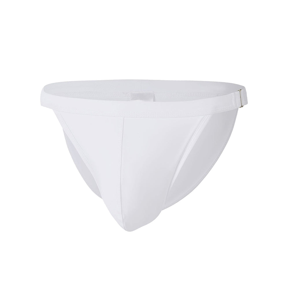 Solid Color Low Waist Brief Underwear