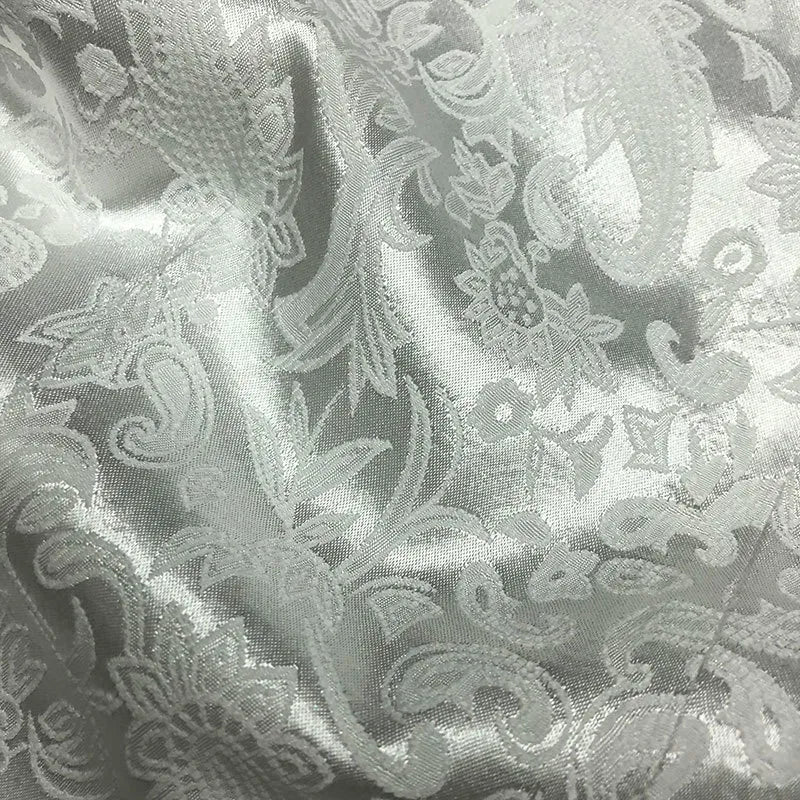 Jacquard Pattern Polyester Trousers