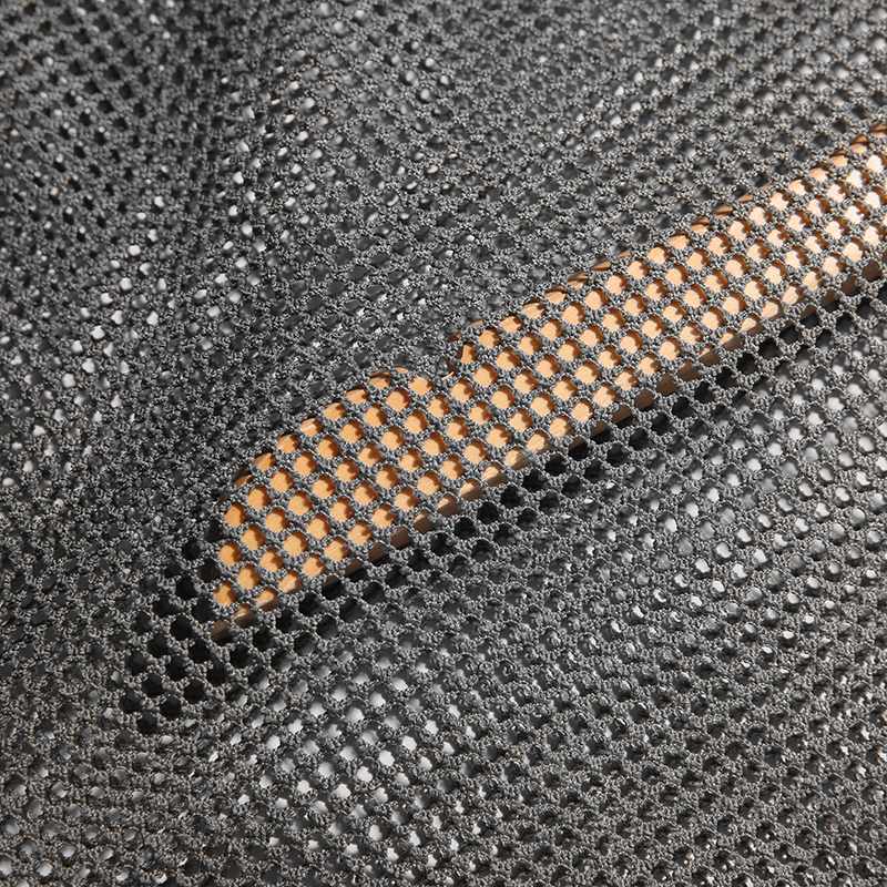 Grey Transparent Breathable O-Neck Tank Top