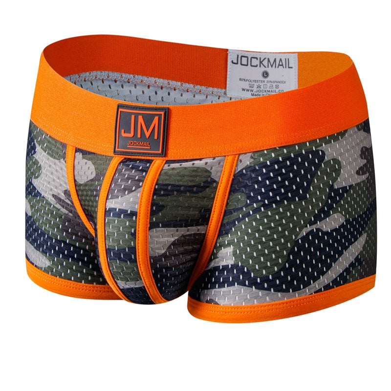 Mesh Camouflage Nylon 6Pcs Boxer
