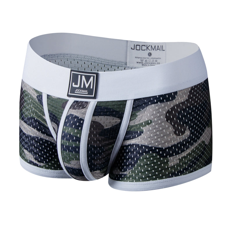 Mesh Camouflage Nylon 6Pcs Boxer
