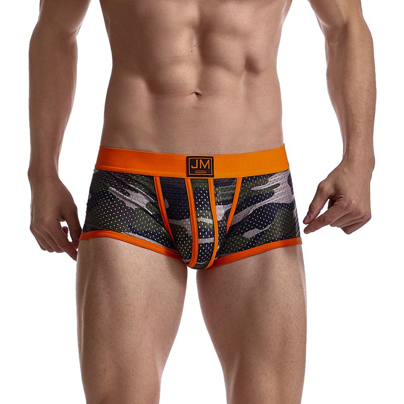 Mesh Camouflage Nylon 6Pcs Boxer
