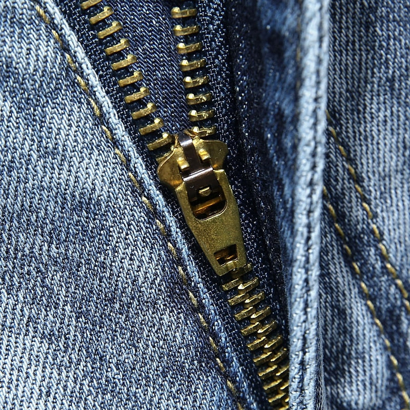 Babylon Royalty Printed Men Light Wash Jeans