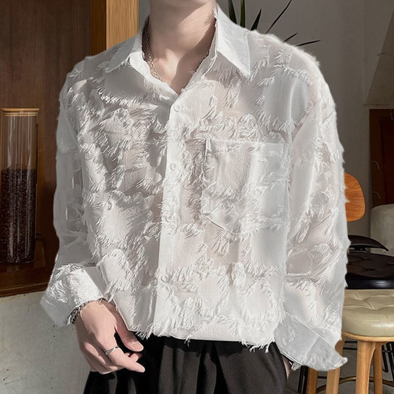 Thin Loose Long Sleeve Shirt