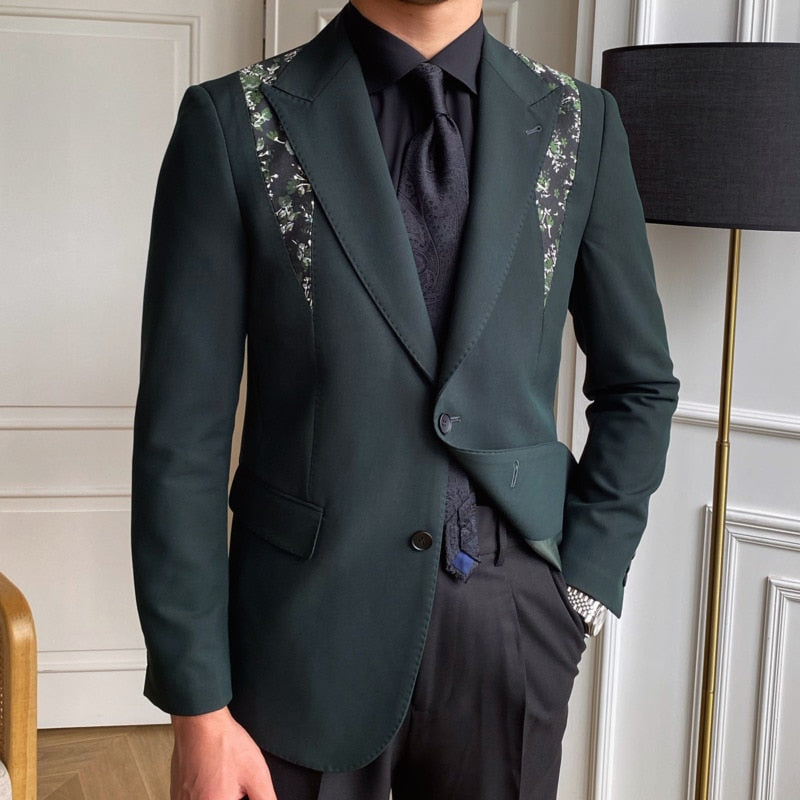 Flower Side Casthelton Blazer