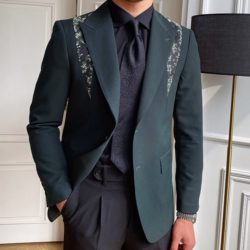 Flower Side Casthelton Blazer