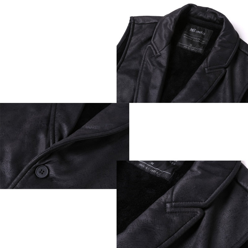 Peak Lapel Solid Single Breasted Vest