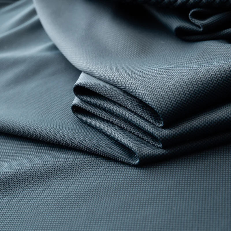 Summer Casual Solid Seamless Polo Shirt