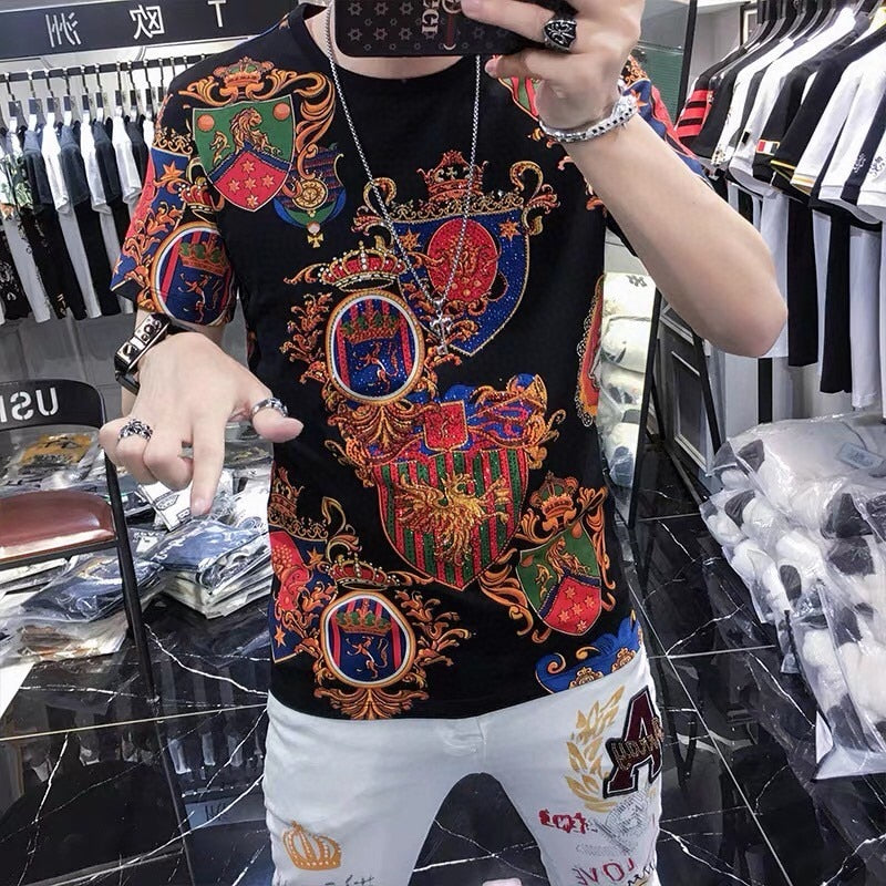 Medieval Printed Colorful Shirt