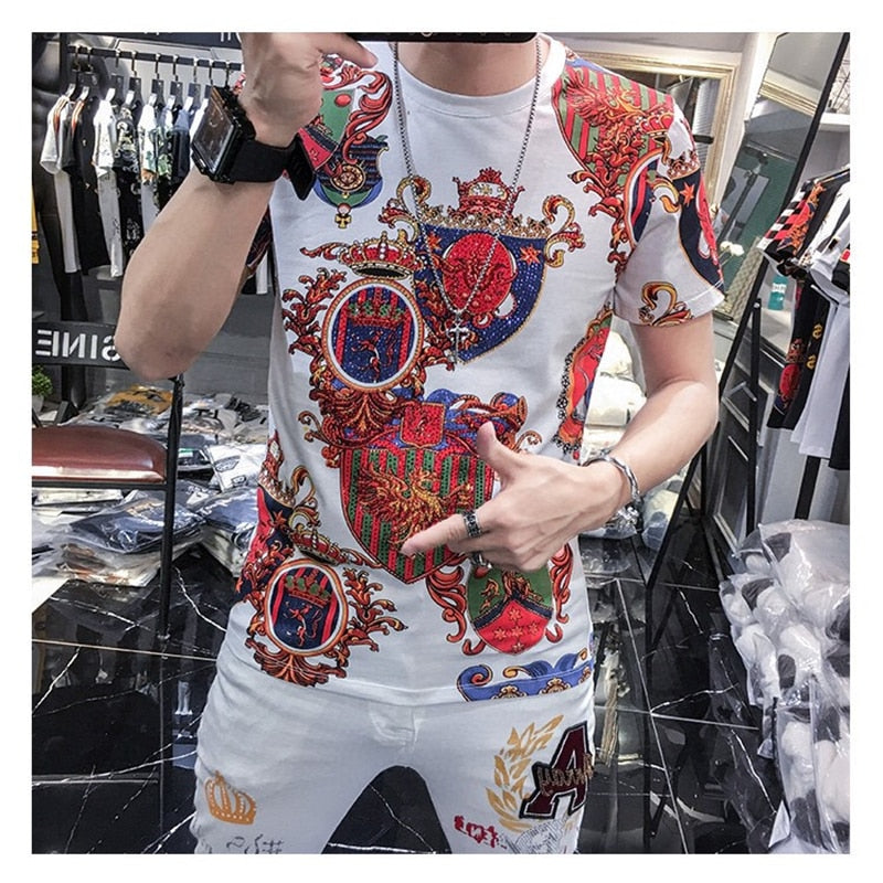 Medieval Printed Colorful Shirt