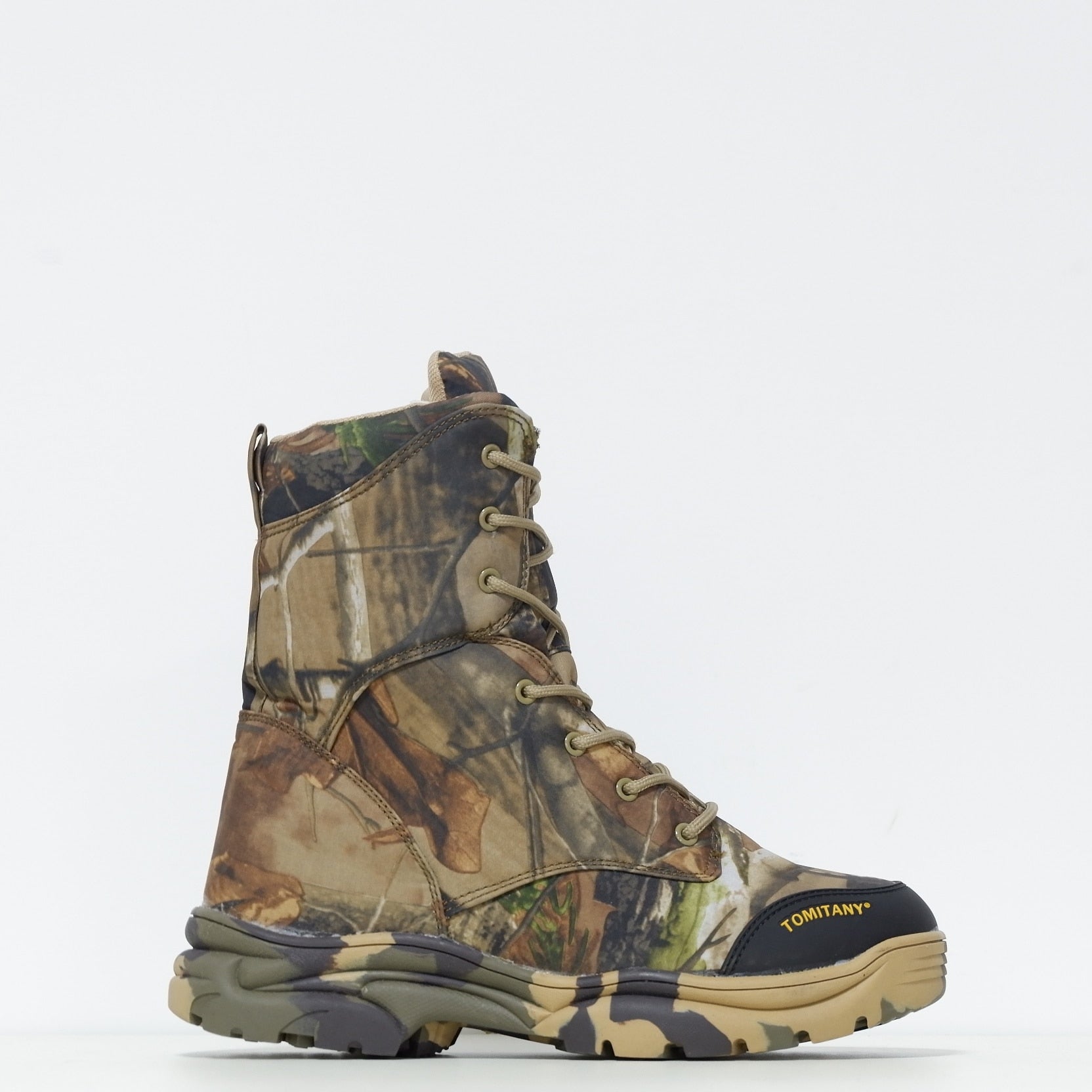 Bottes de combat tactiques en sable vert