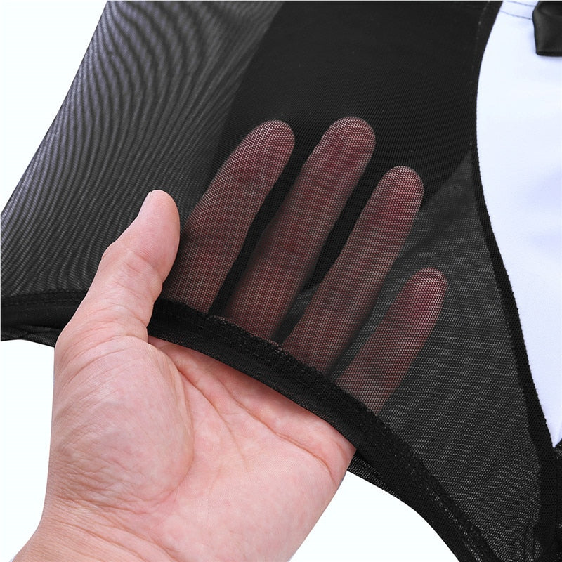 Ropa interior bóxer decorada con pajarita