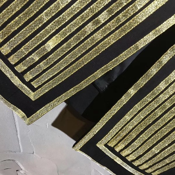 Tide Gold Blazer vertical élégant pour homme