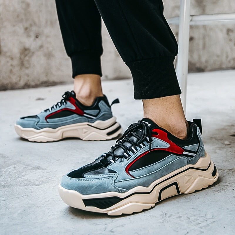 Casual Lace Up Classic Design Men Sneaker