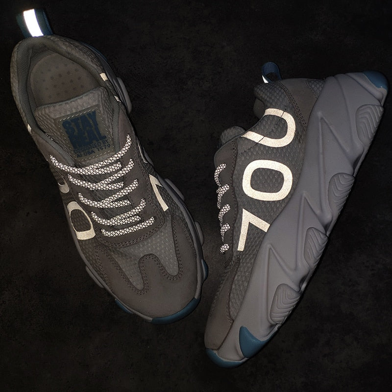 Sneaker confortable à lacets pour hommes décontractés et légers pour hommes