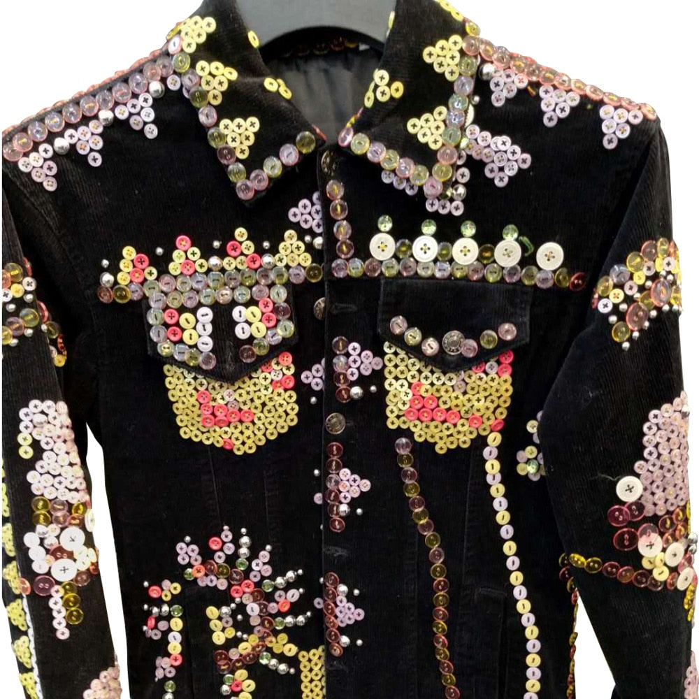 Korean Handmade Nylon Patchwork Shirt