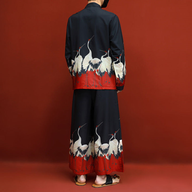 Shanghai Vintage Chinese Button Closure Embroidery Set