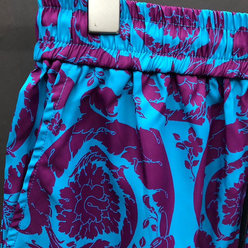 Vintage Hawaiian Pattern Printed Shorts Set