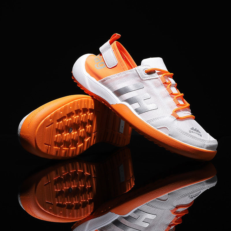 Chaussures creuses respirantes à base blanche HI