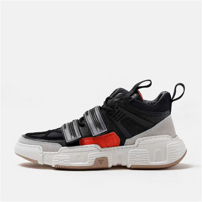 Outdoor Flyknit Respirant Trend Strap Casual Men Sneaker