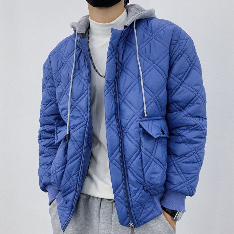 Veste à capuche matelassée Silver Skin