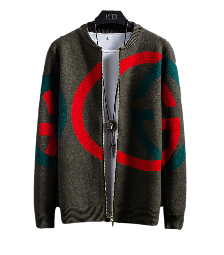 Chaqueta de manga larga con letras Big G