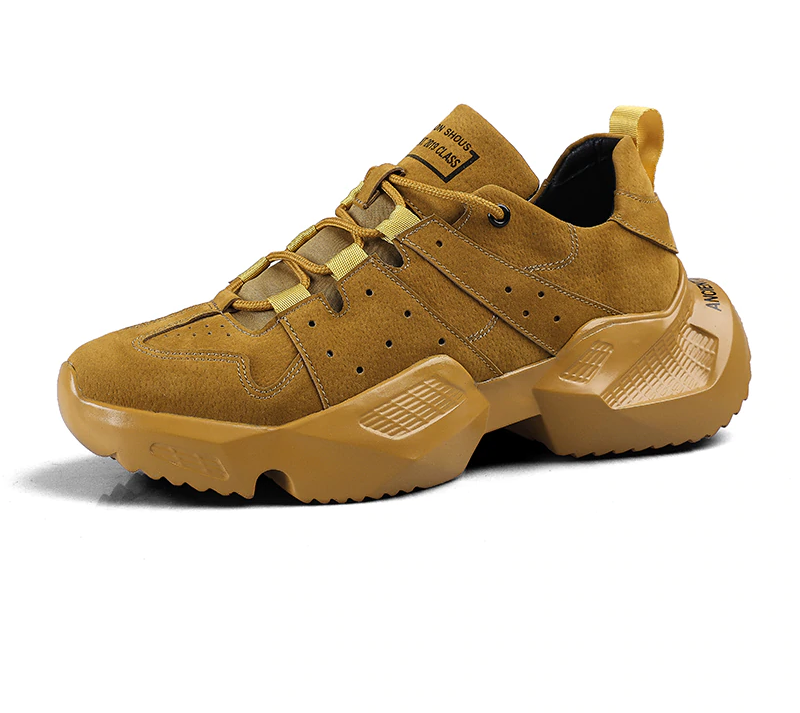 Casual Suede Lace Up Comfortable Basic Men Shoes