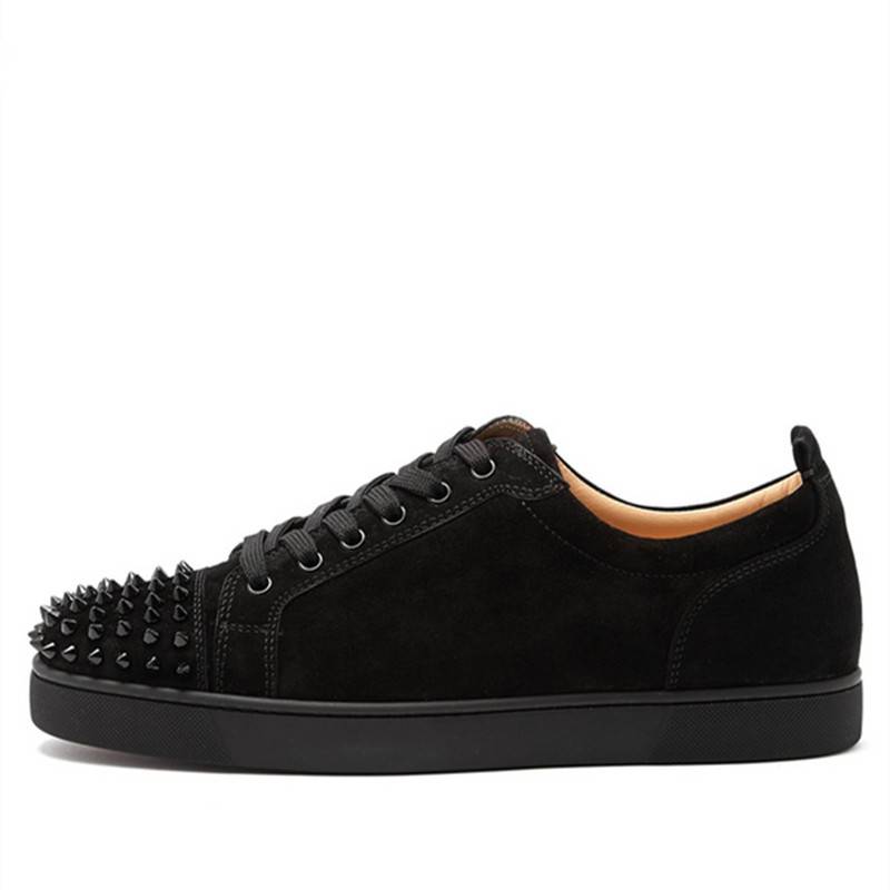 Suede Luxury Toe Spikes Lace Up Baskets à plateforme pour hommes