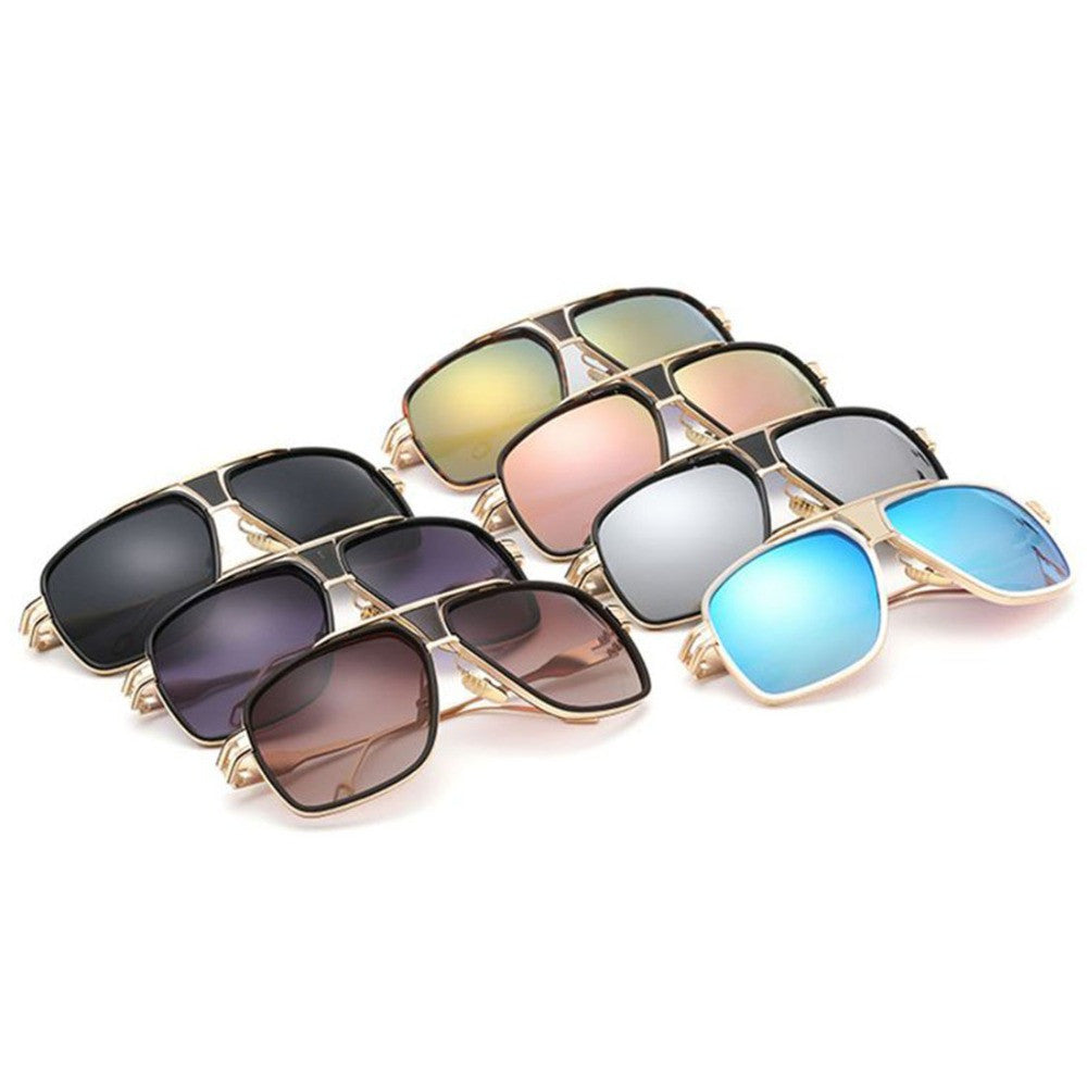 Vintage Aviator Big Frame Men Sunglasses - FanFreakz