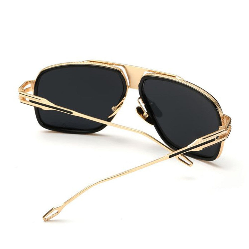 Vintage Aviator Big Frame Men Sunglasses - FanFreakz