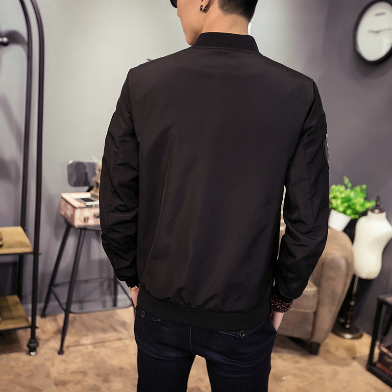 Barongsai Patch Men Slim Fit Jacket - FanFreakz