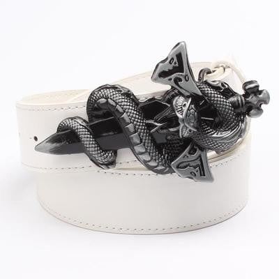 Templar Dagger in Snake Buckle Men Belt - FanFreakz