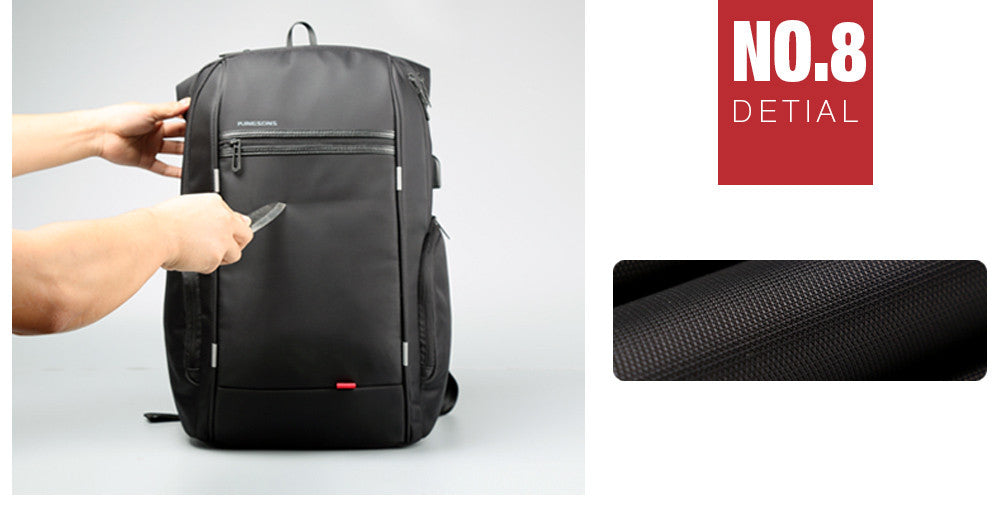 King Anti Scratch and Theft Laptop Backpack with External USB Charge - FanFreakz