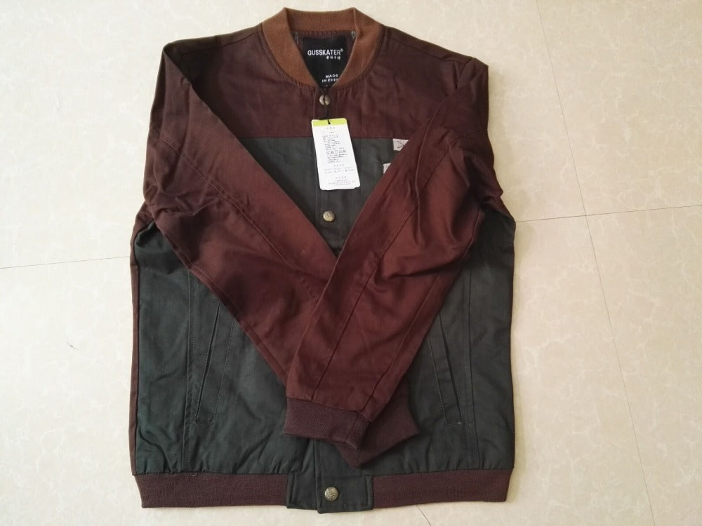 Casual Baseball Style Men Jacket - FanFreakz