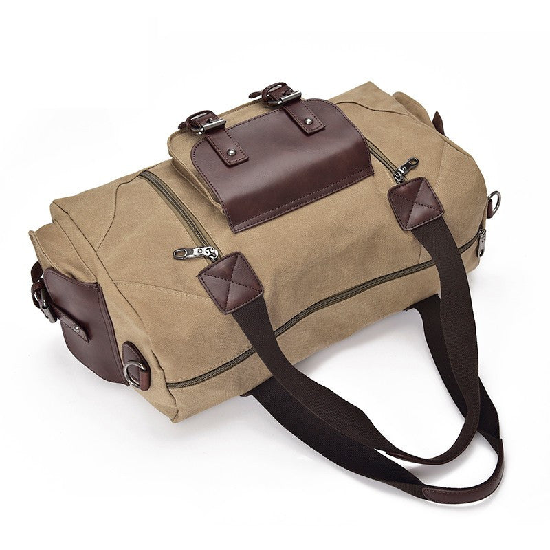 Vintage Style Men Canvas Weekender Bag - FanFreakz