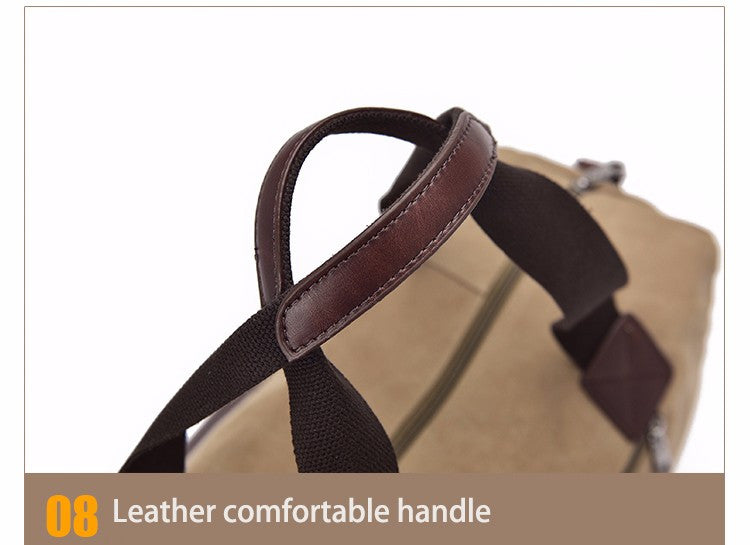 Vintage Style Men Canvas Weekender Bag - FanFreakz