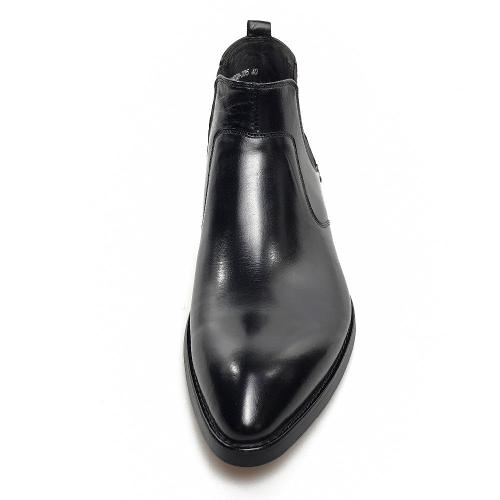 Formal Style Pointed Toe Men Ankle Boots - FanFreakz