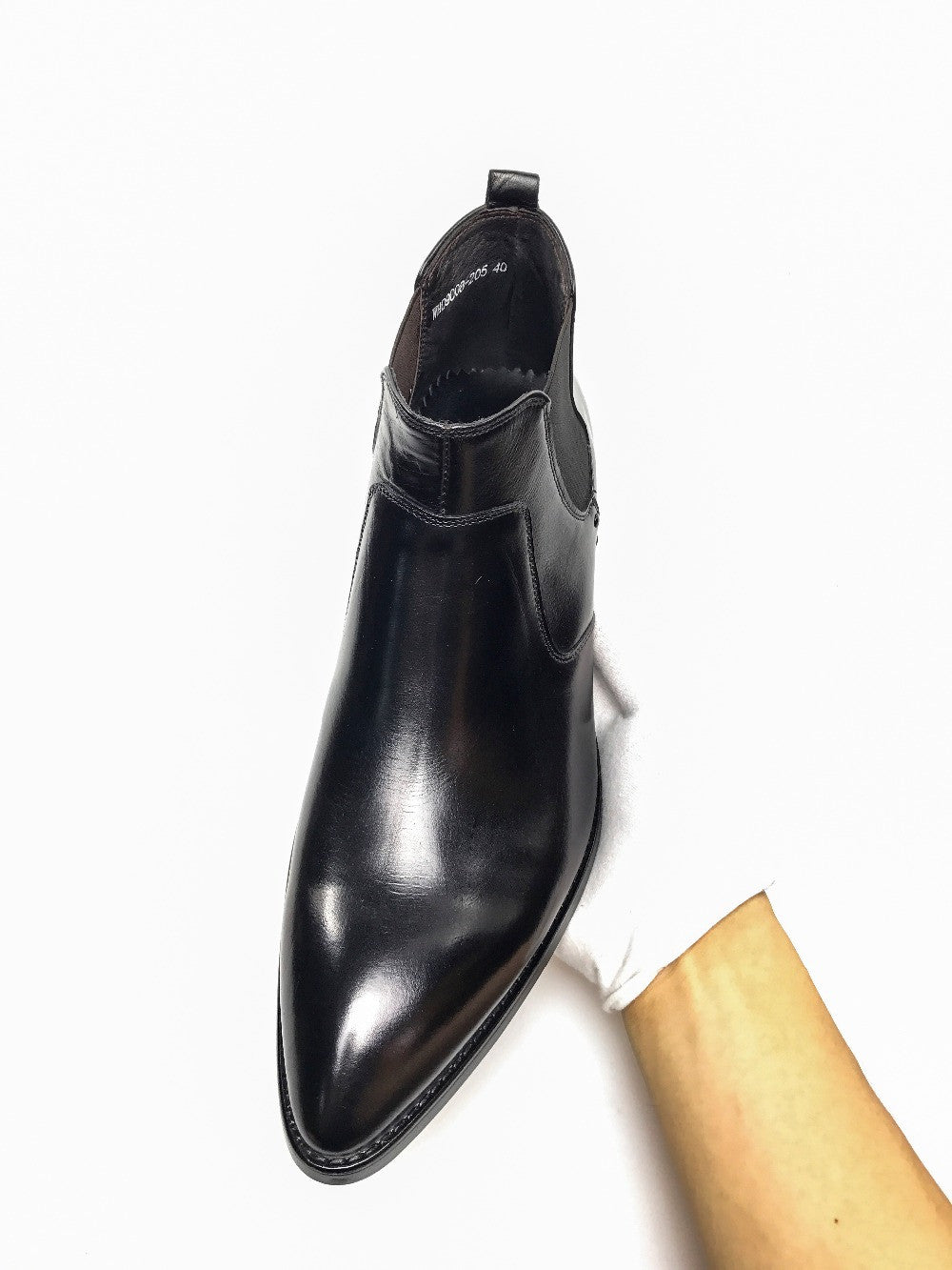 Formal Style Pointed Toe Men Ankle Boots - FanFreakz