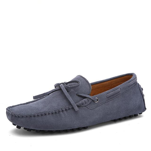 Men Nubuck Loafers Shoes Moccasins - FanFreakz