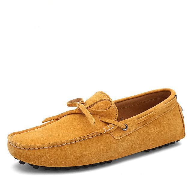 Men Nubuck Loafers Shoes Moccasins - FanFreakz