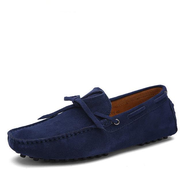 Men Nubuck Loafers Shoes Moccasins - FanFreakz
