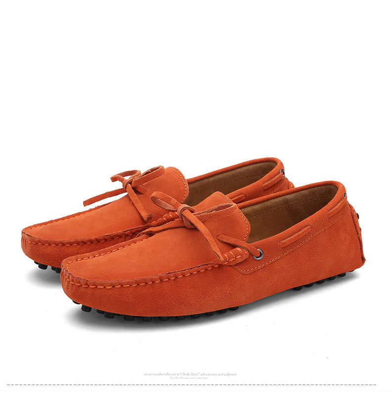 Men Nubuck Loafers Shoes Moccasins - FanFreakz