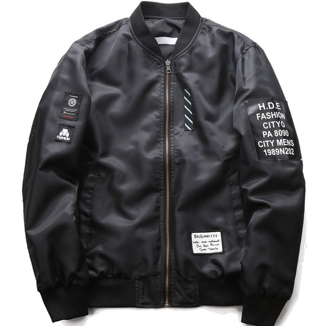 Pilot Air Force Style Bomber Men Flying Jacket - FanFreakz