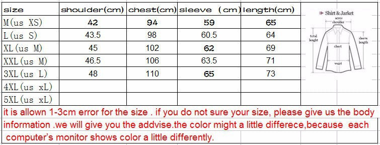 Rock Style Slim Fit Big Collar Men Shirt - FanFreakz