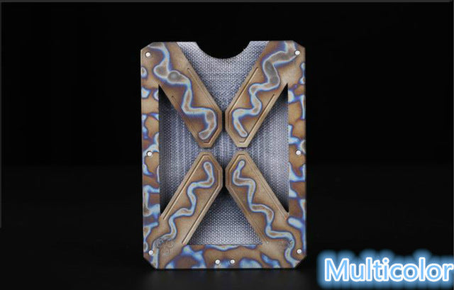 Storm Pure Titanium Alliage Clip Multifonction Hommes Portefeuille Multifonction Titulaire De La Carte Homme Cadeau