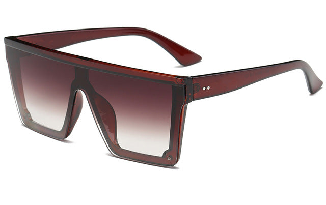 Oversize Semi Square Driving Cool Men Sunglasses