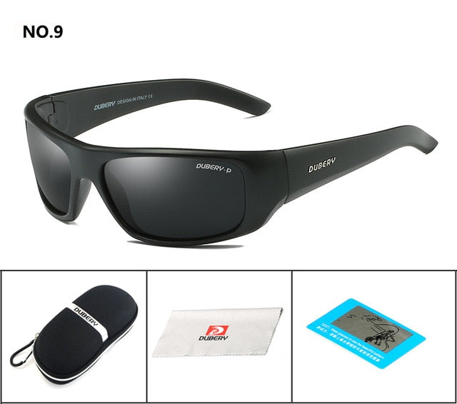 Lunettes de soleil polarisées à motif abstrait